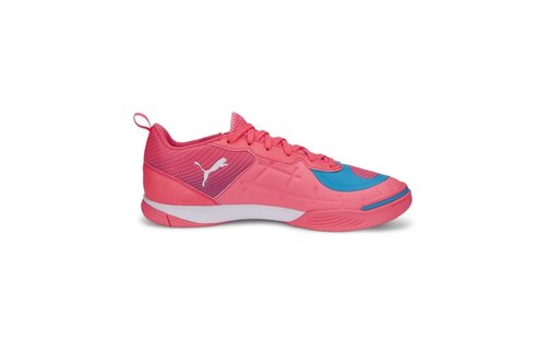 Puma Ibero III Indoor Futsal Shoes -Sunset/White/Blue