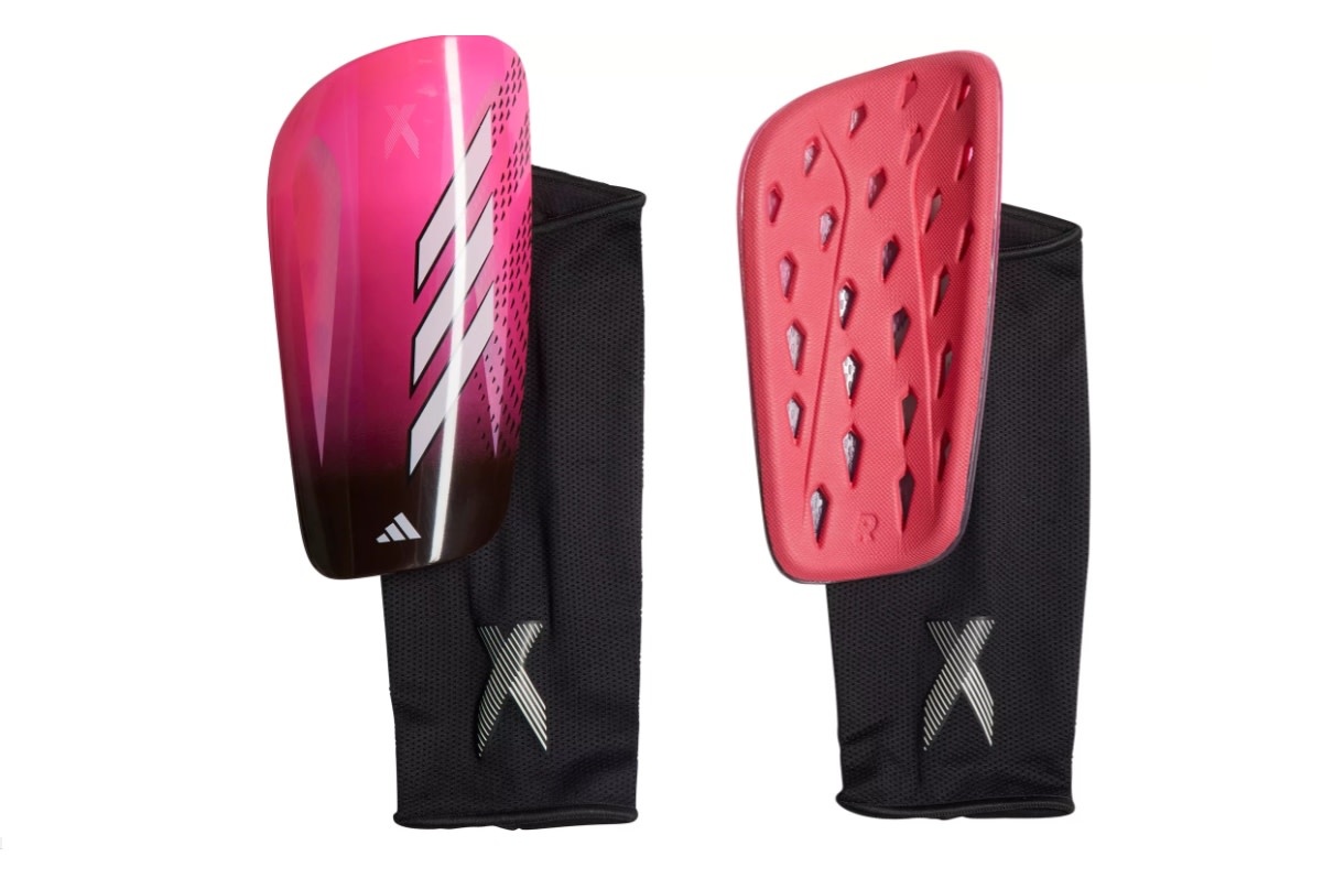 adidas X Speedportal  2022 League Shin Guards - Shock Pink/Zero Metalic/Black