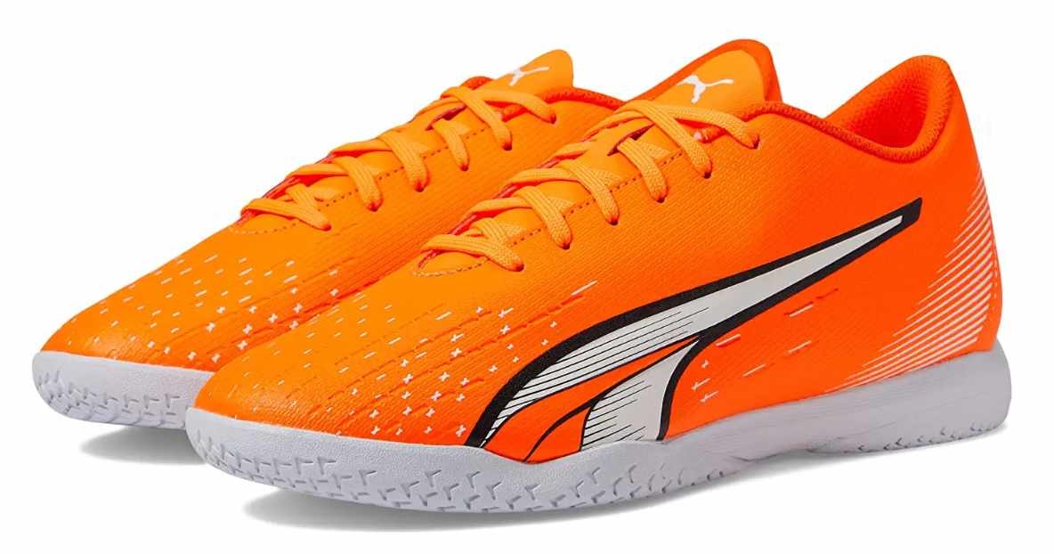 Puma Ultra Play IT Indoor - Orange/White/Blue Glimmer