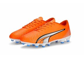 Puma Jr Ultra Play FG/AG - Orange/White/Blue Glimmer