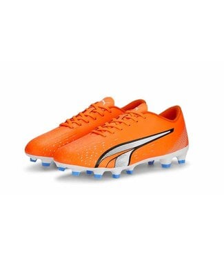 Puma Puma Jr Ultra Play FG/AG - Orange/White/Blue Glimmer