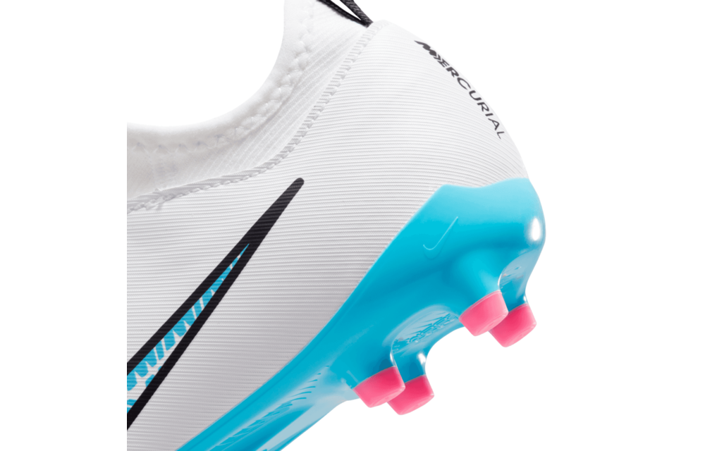 Nike Jr. Mercurial Vapor 13 Academy FG - White/LaserCrimson/Black  AT8123-160 – Soccer Zone USA