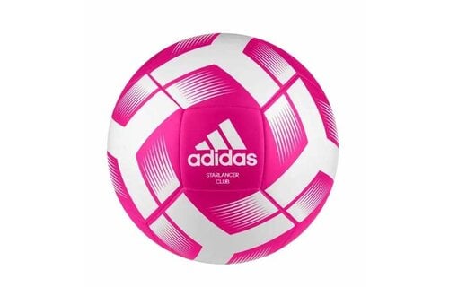 adidas 2023 Starlancer Club Soccer Ball - Pink / White