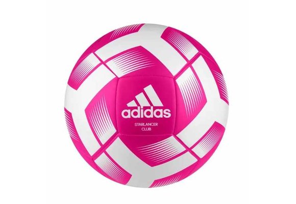 adidas 2023 Starlancer Club Soccer Ball - Pink / White