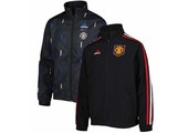 adidas Manchester United 2022 - 23 Reversible Anthem Jacket - Black