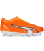 Puma Puma Jr Ultra Match LL Laceless FG/AG - Orange/White/Blue Glimmer