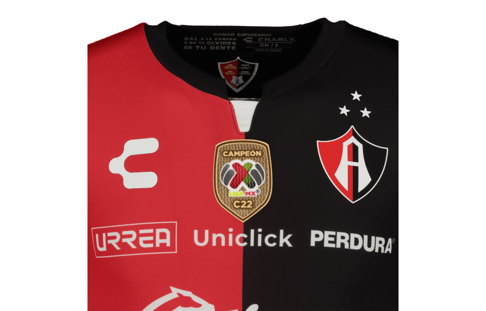 Charly 2022-23 Atlas Home Jersey - Red/Black
