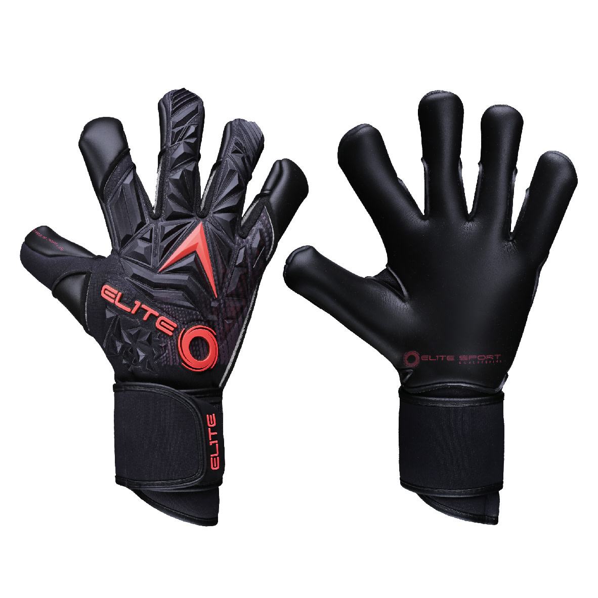Elite Sports Titanium Orange Goal Keeper Gloves