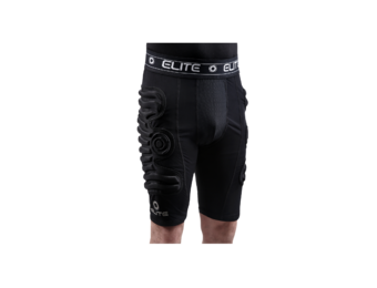 Elite Sports BaDS Defensive Shield 7mm GK Goalkeeper Shorts - Black