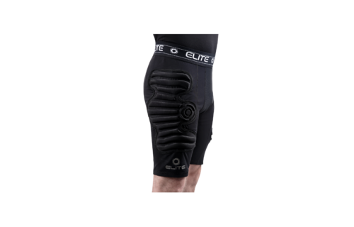 Elite Sports BaDS  Defensive Shield 7mm GK Goalkeeper Shorts - Black