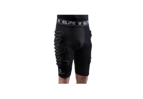 Elite Sports Youth BaDS  Defensive Shield 7mm GK Goalkeeper Shorts - Black