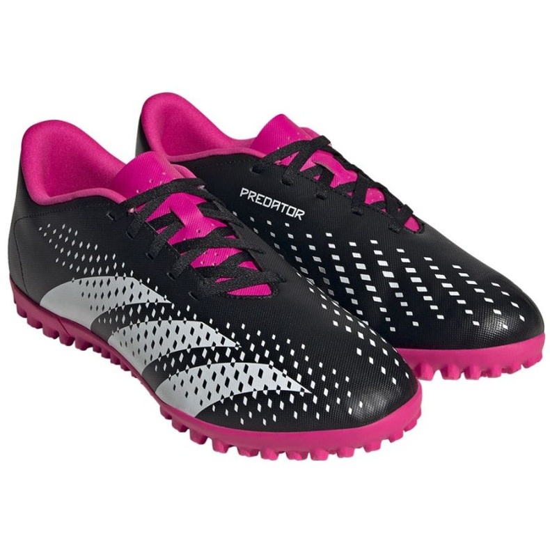 adidas Predator Accuracy  .4  TF Turf   Black/White/Shock Pink