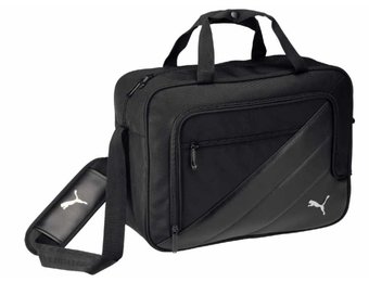 Puma Team Soccer Messenger Bag - Black