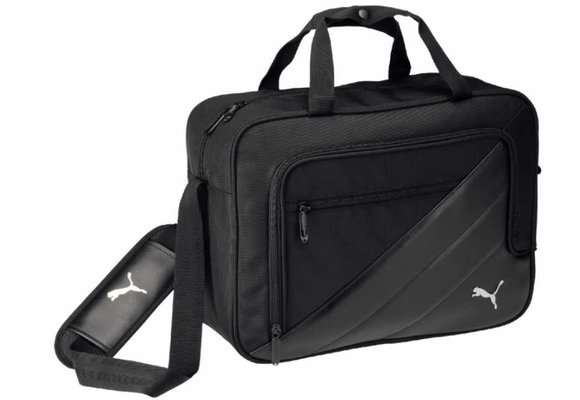 Puma Team Soccer Messenger Bag - Black