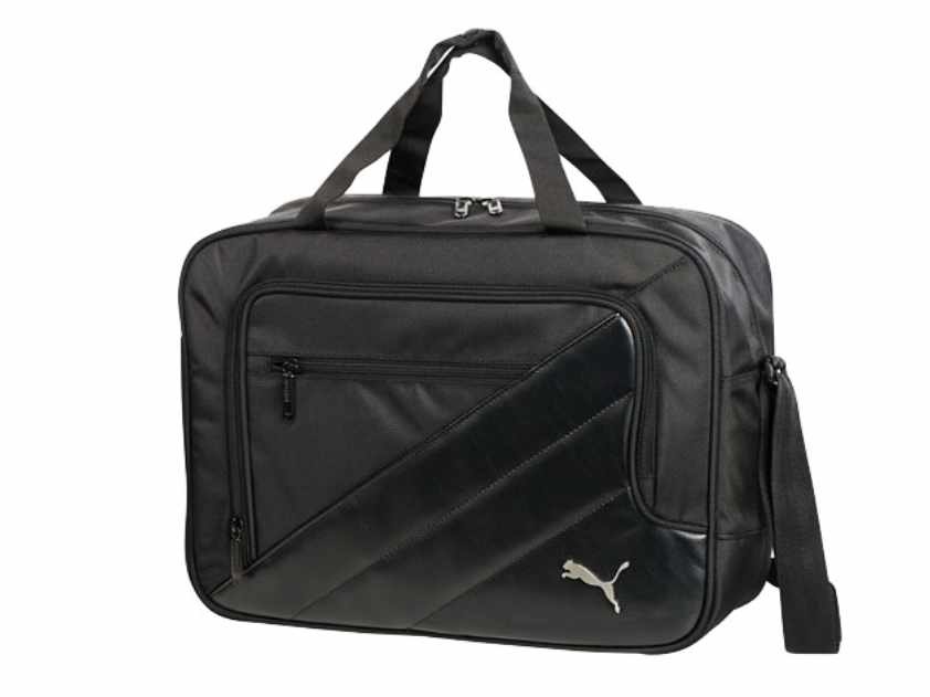 Puma Team Soccer Messenger Bag - Black