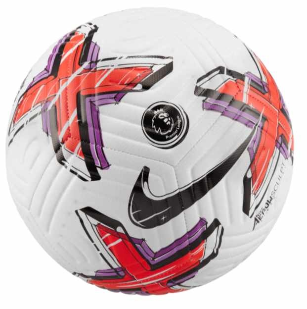 Nylon Ingenieurs Marty Fielding Nike 2022 -23 PL Premier League Academy Ball - White/Crimson/Black/Purple -  Soccerium