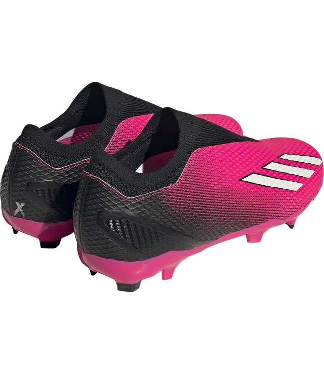 adidas adidas X Speedportal .3 Laceless LL FG - Shock Pink/Zero Metallic/Black