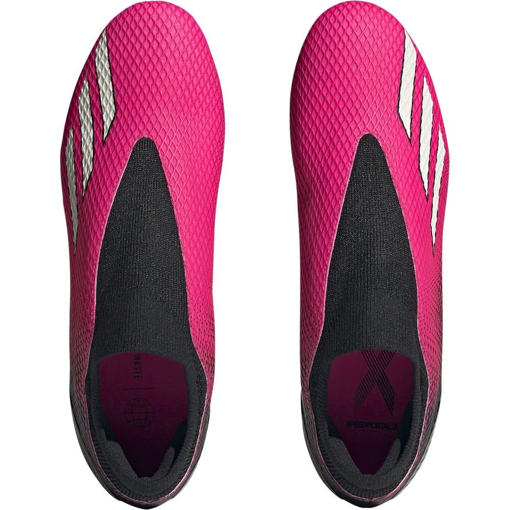 adidas X Speedportal .3 Laceless LL FG - Shock Pink/Zero Metallic/Black