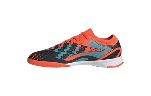 adidas X Speedportal Messi  .3 IN Indoor Shoes - Solar Orange/Mint Rush/Black