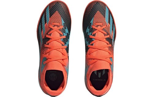 adidas X Speedportal Messi  .3 IN Indoor Shoes - Solar Orange/Mint Rush/Black
