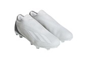 adidas X Speedportal .3 Laceless LL FG Pearlized - White/White Out/Black