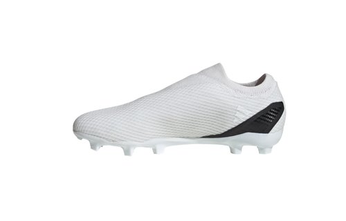 adidas X Speedportal .3 Laceless LL FG Pearlized - White/White Out/Black