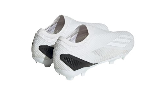adidas X Speedportal .3 Laceless LL FG Pearlized - White/White Out/Black