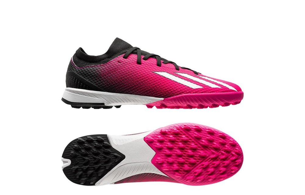 adidas Jr X Speedportal .3 OYF TF - Shock Pink/Zero Metallic/Core Black - Soccerium
