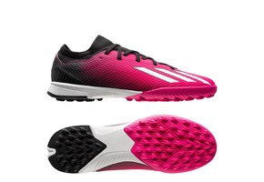 adidas Jr X Speedportal .3 OYF TF Turf - Shock Pink/Zero Metallic/Core Black