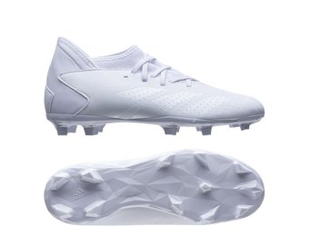 adidas Jr Predator Accuracy .3 FG Cleats Pearlized Pack - White Out
