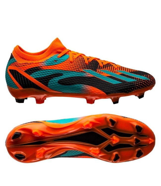 adidas adidas X Speedportal Messi L10NEL M35SI .3 FG - Solar Orange/Mint Rush/Core Black