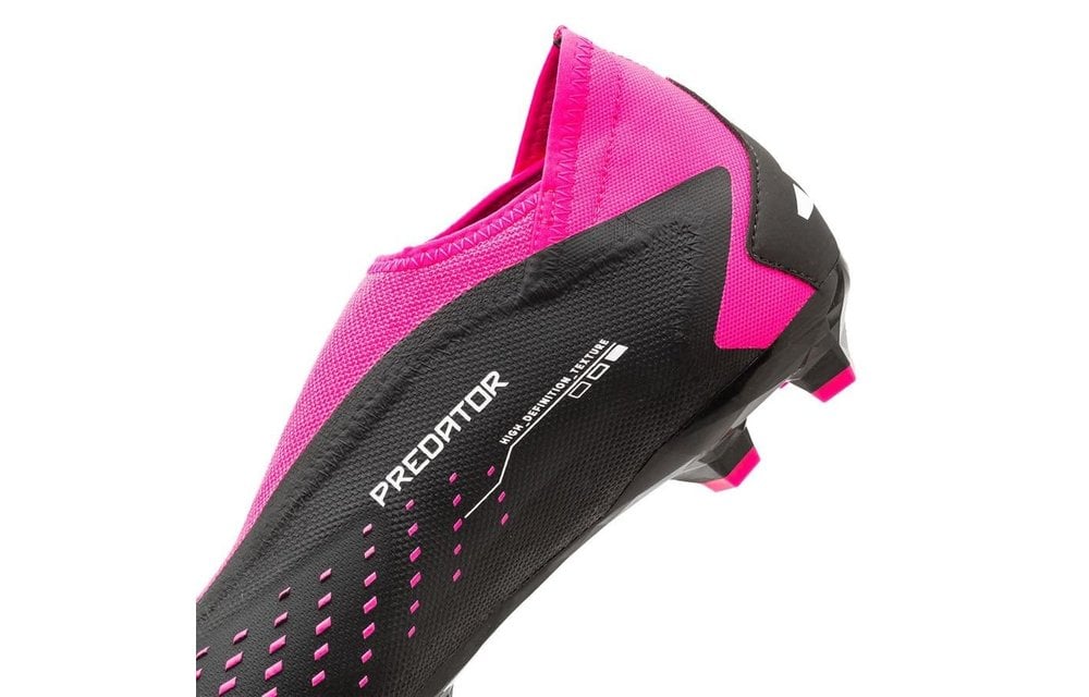 adidas Predator Accuracy .3 Laceless LL OYF FG - Shock Pink/Zero  Metallic/Black - Soccerium