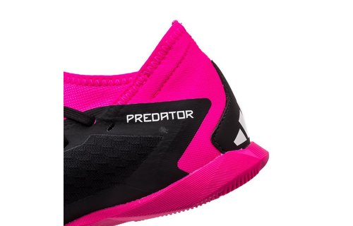 adidas Jr Predator Accuracy .3 In Indoor Shoes OYF Pack - Shock Pink/Zero Metallic/Black
