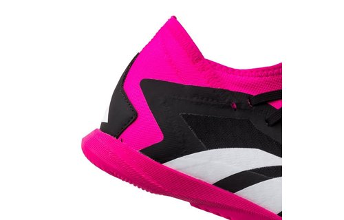 adidas Jr Predator Accuracy .3 In Indoor Shoes OYF Pack - Shock Pink/Zero Metallic/Black