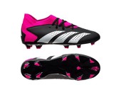 adidas Jr Predator Accuracy .3 FG Cleats OYF Pack - Shock Pink/Zero Metallic/Black