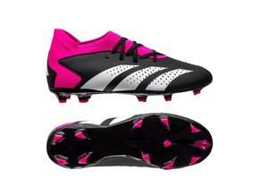 adidas Jr Predator Accuracy .3 FG Cleats OYF Pack - Shock Pink/Zero Metallic/Black