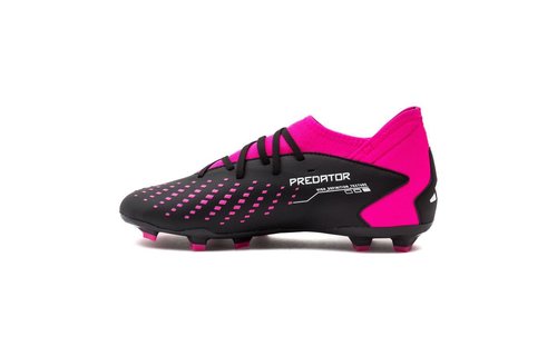 adidas Jr Predator Accuracy .3 FG Cleats OYF Pack - Shock Pink/Zero Metallic/Black