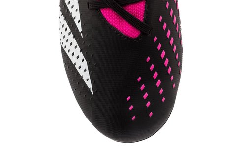 adidas Jr Predator Accuracy .3 FG Cleats OYF Pack - Shock Pink/Zero Metallic/Black