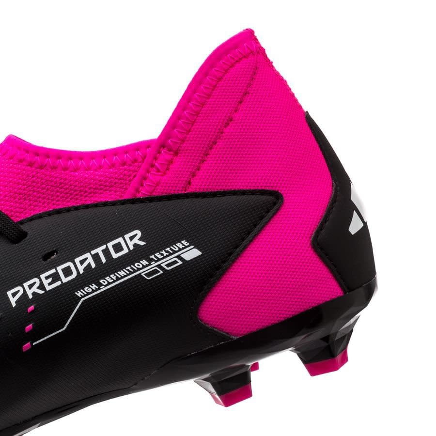 adidas Jr Predator Accuracy .3 FG Cleats OYF Pack - Shock Pink/Zero Metallic/Black