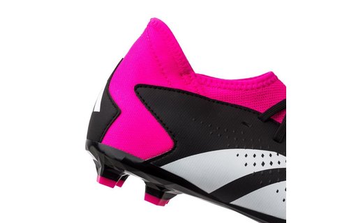 adidas Jr Predator Accuracy .3 FG Cleats OYF Pack - Shock Pink/Zero Metallic/Black