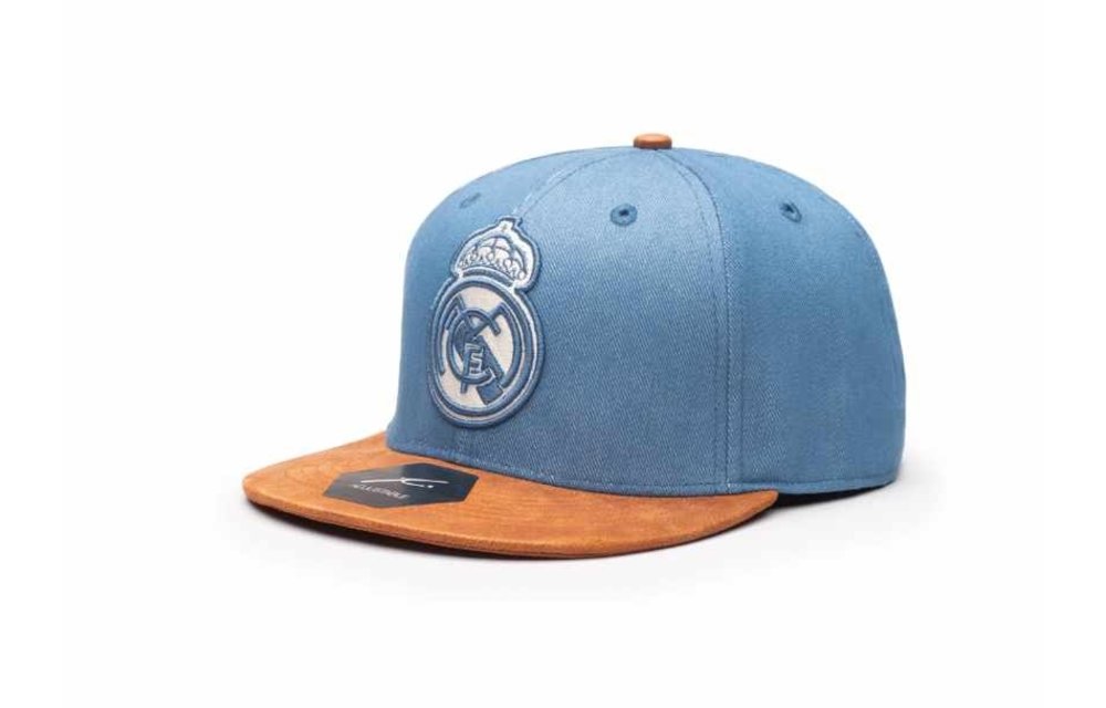 FI Collection Real Madrid Snapback Hat - Blue