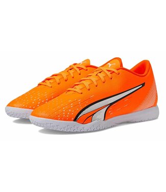 Puma Puma Jr Ultra Play IT Indoor - Orange/White/Blue Glimmer