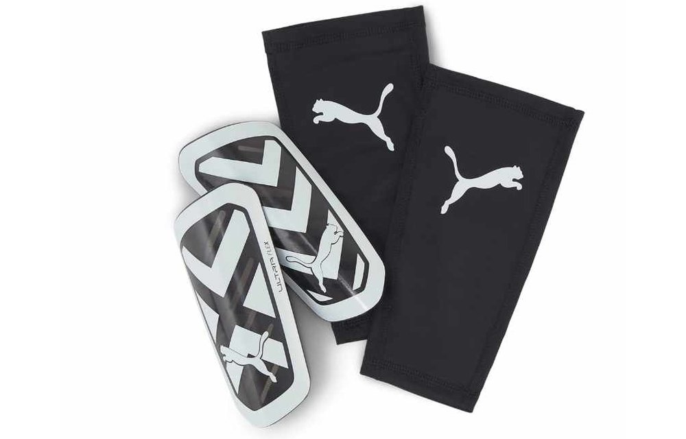 Puma Ultra 2023 Flex Sleeve Shin Guards - White/Black