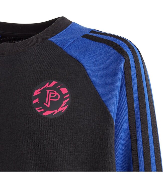 adidas adidas 2023 Pogba Youth Crewneck Sweater - Lucid Blue/Black