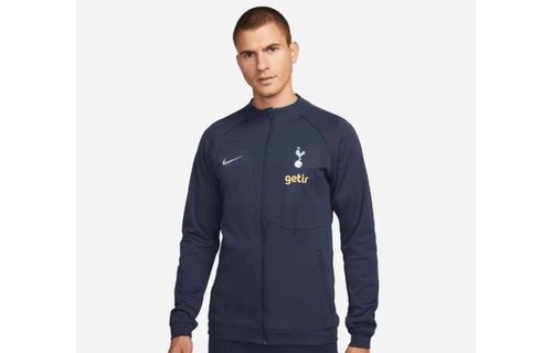 Nike 2023-24 Tottenham Academy Pro Anthem Track Jacket - Marine/Iron Purple