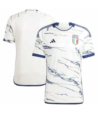 adidas adidas Italy Italia 2023 Away Jersey - Off White
