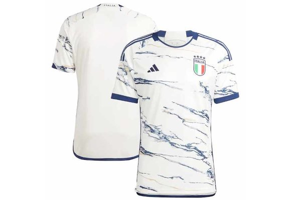adidas Italy Italia 2023 Away Jersey - Off White