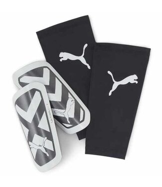 Puma Puma 2023 Ultra Light Sleeve Shin Guards - White/Black