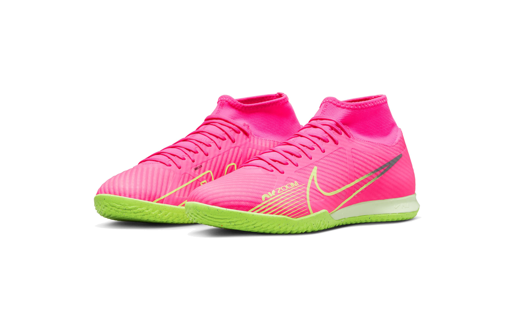 Chorrito Custodio Molestar Nike Zoom Mercurial Superfly 9 Academy DF IC Indoor - Pink  Blast/Gridiron/Volt - Soccerium