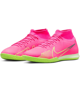 Nike Nike Zoom Mercurial Superfly 9 Academy DF IC Indoor Shoes-  Pink Blast/Gridiron/Volt